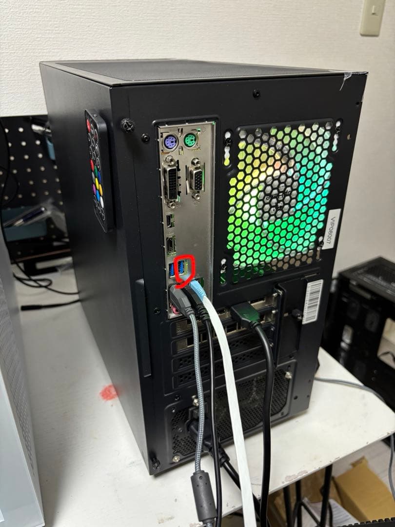 【動作保証有】RGBカスタマイズ済みゲーミングPC