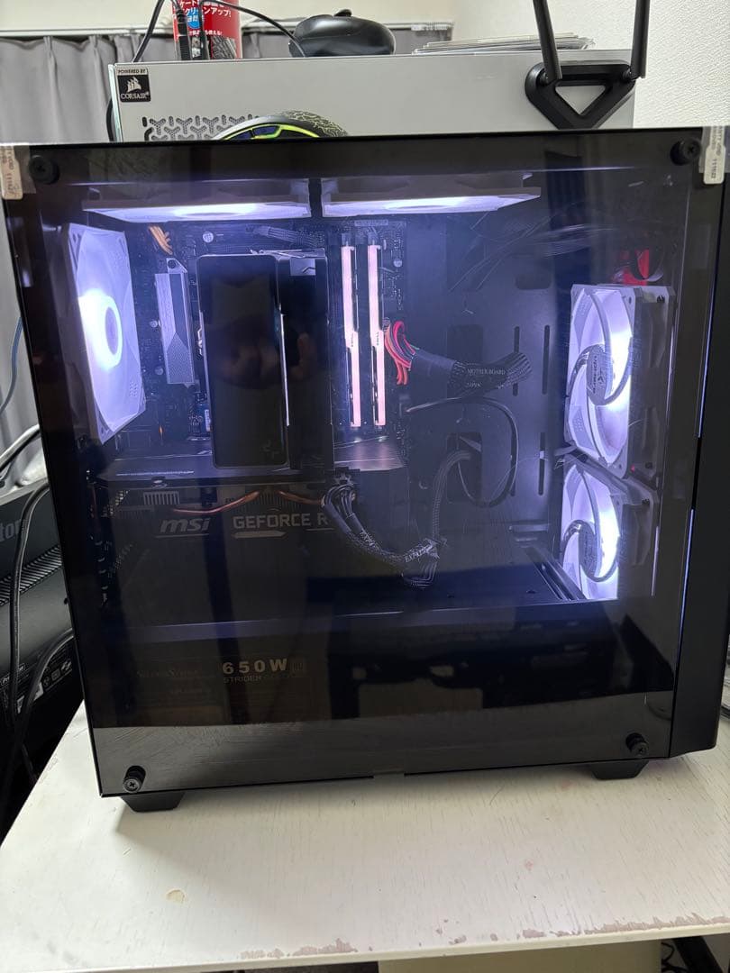【動作保証有】RGBカスタマイズ済みゲーミングPC