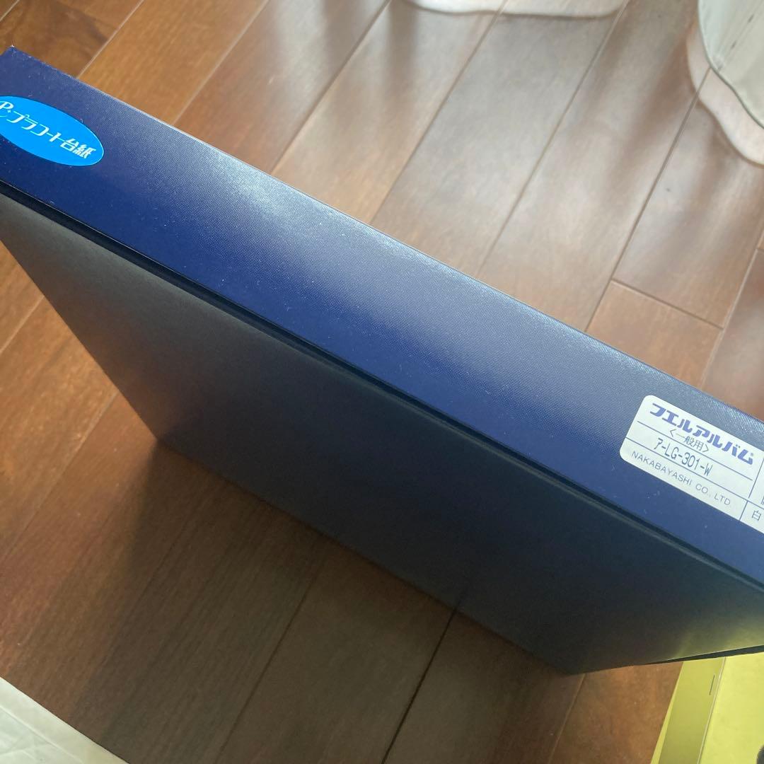 ナカバヤシフェルアルバム　Lサイズ 台紙15枚セット済み(替台紙、5枚プラス)