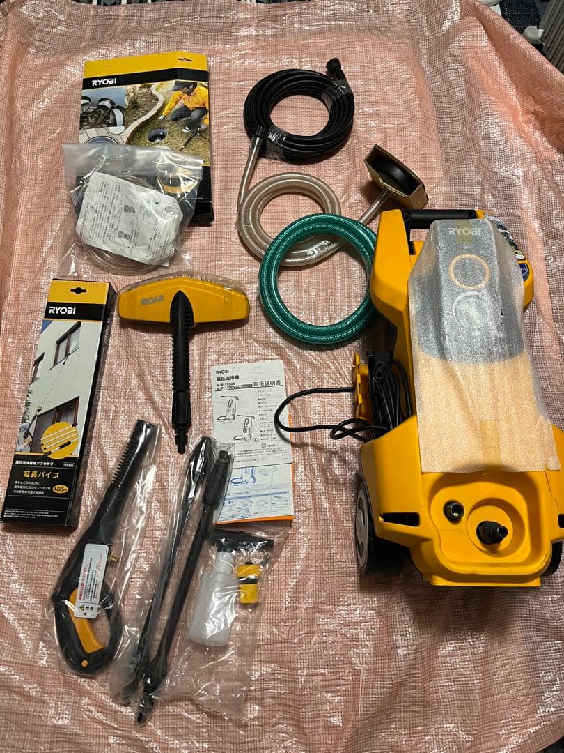 RYOBI 高圧洗浄機 色々セットAJP-1700VGQ