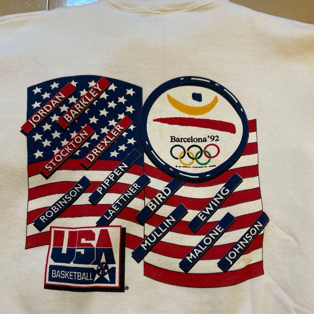 新品未使用　バルセロナオリンピック USAバスケットドリームチーム トレーナ M