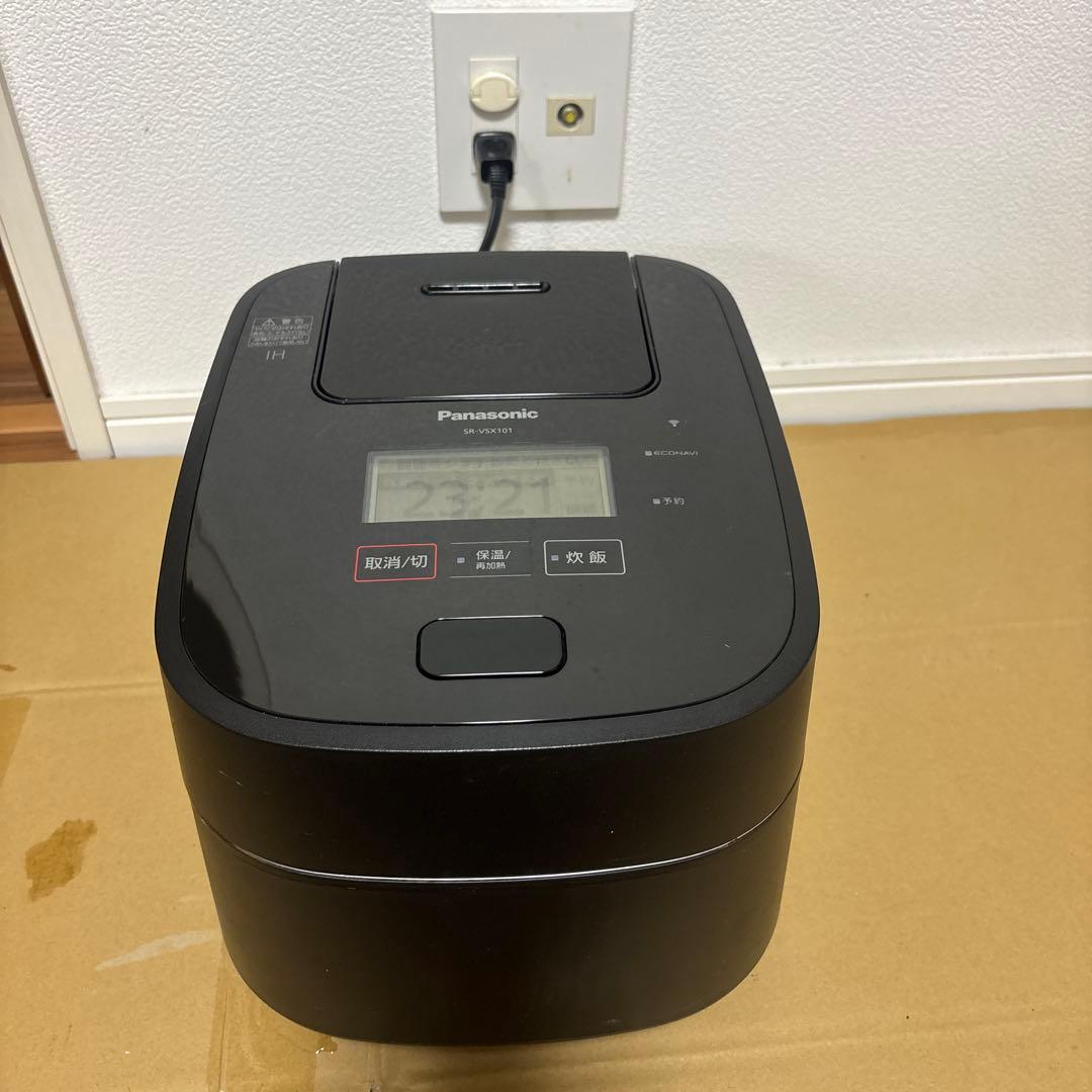 Panasonic ブラック炊飯器2021年製