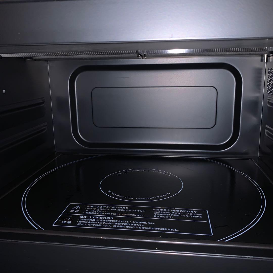【値下】BALMUDA オーブンレンジ ブラック K04A 2020年製ジャンク