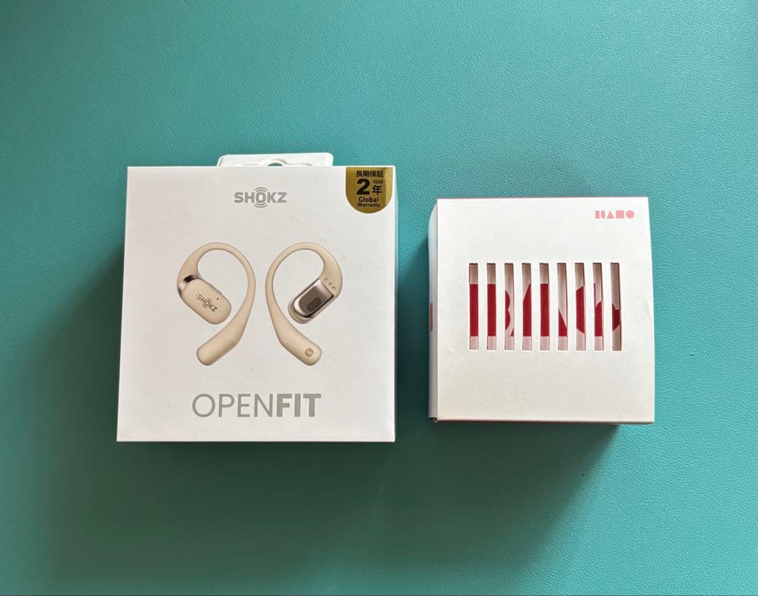 SHOKZ OPENFIT ワイヤレスイヤフォン & STORAGE BAG