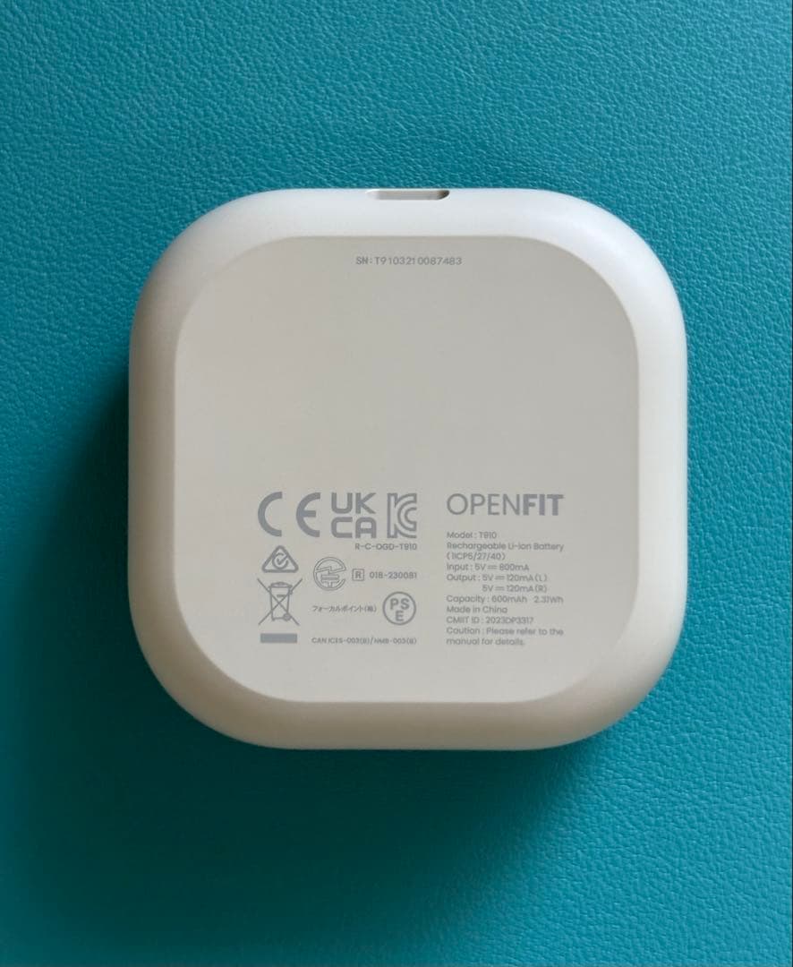 SHOKZ OPENFIT ワイヤレスイヤフォン & STORAGE BAG