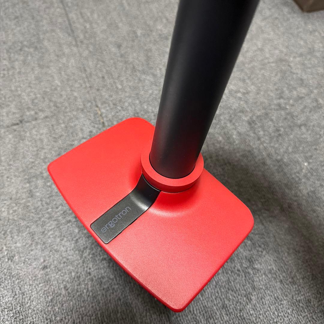 ergotron エルゴトロン LX モニターアーム レッド