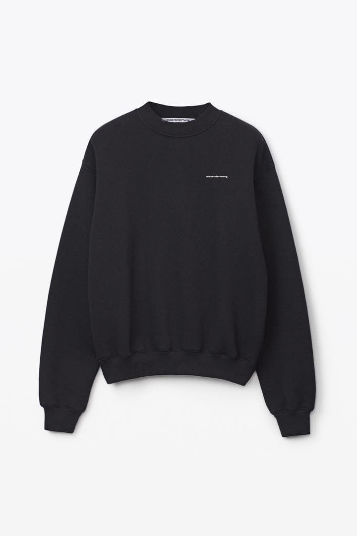 ras　Alexander Wang ブラック クルーネック スウェット