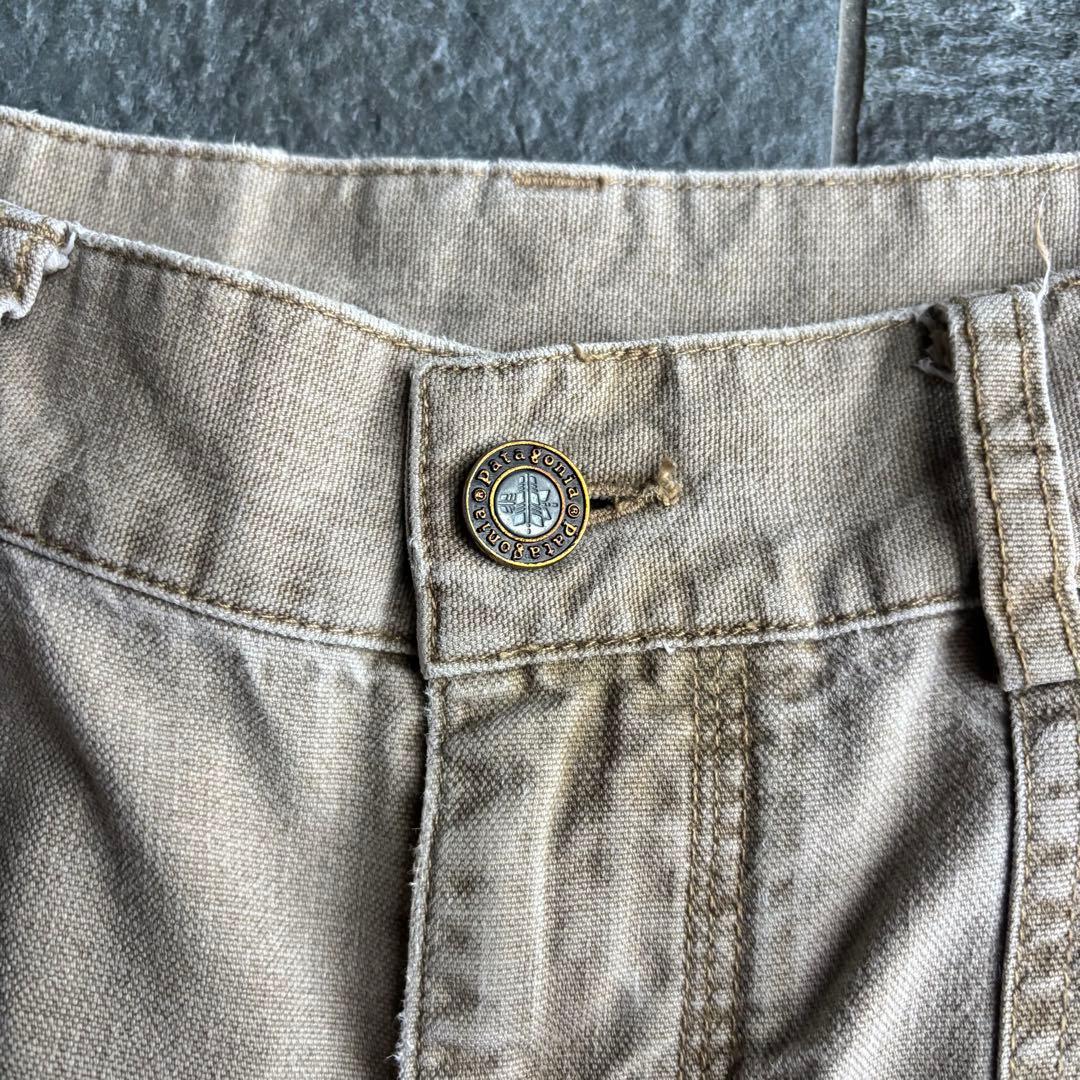 90s Patagonia ダブルニーパンツ スタンドアップ ベージュ 32