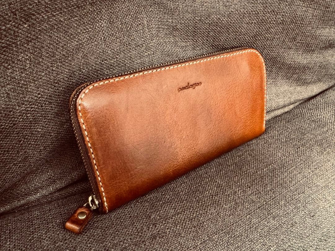 アナロジコ ラウンドファスナー 長財布 analogico