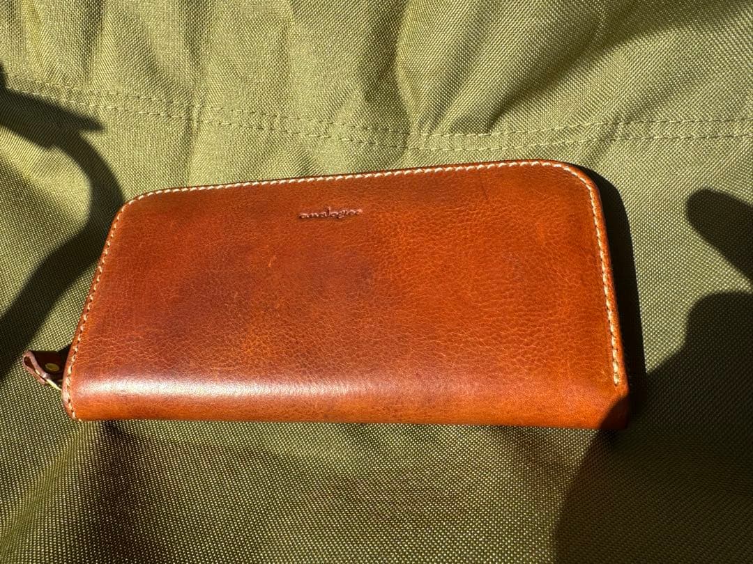 アナロジコ ラウンドファスナー 長財布 analogico