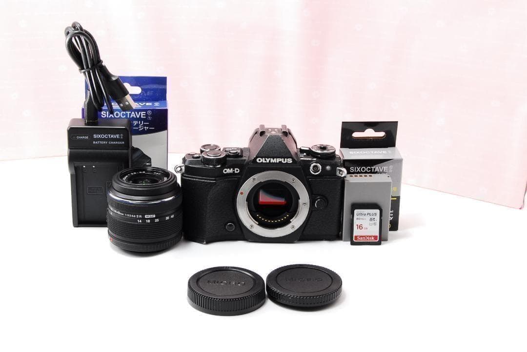 〓訳あり品〓オリンパス OM-D E-M5 Mark II＋14-42mm Ⅱ