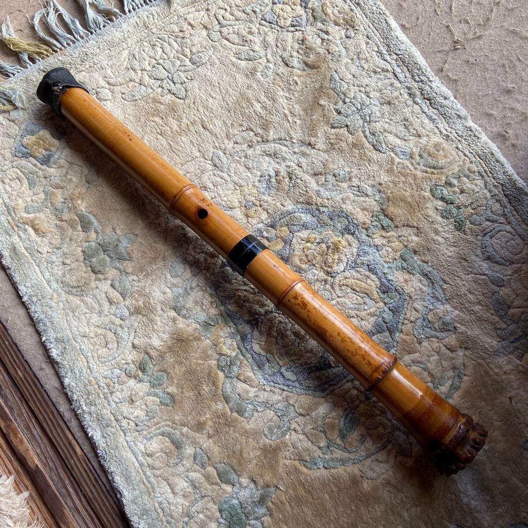 116値下げ　尺八　一尺八寸管　春山銘