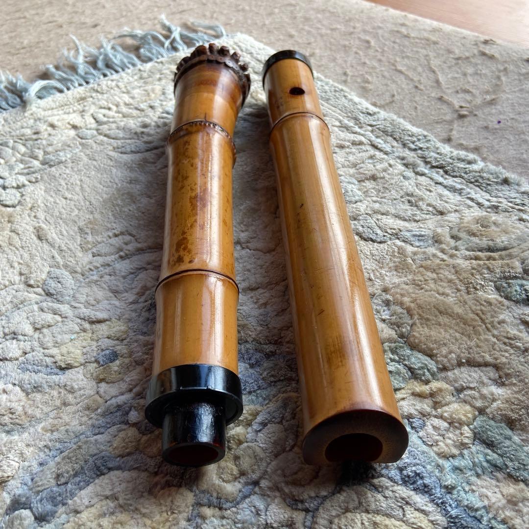 116値下げ　尺八　一尺八寸管　春山銘