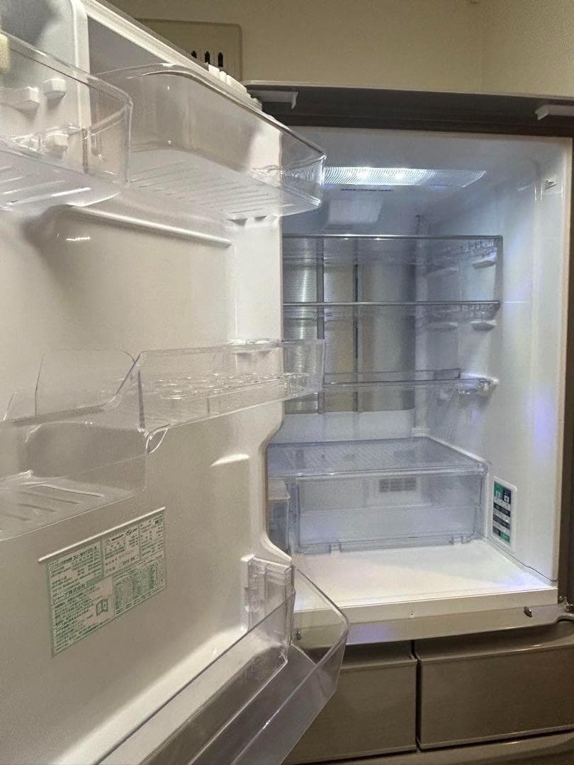 th シャープ 冷蔵庫 SJ-W412D-S 412L 両開き 2018年