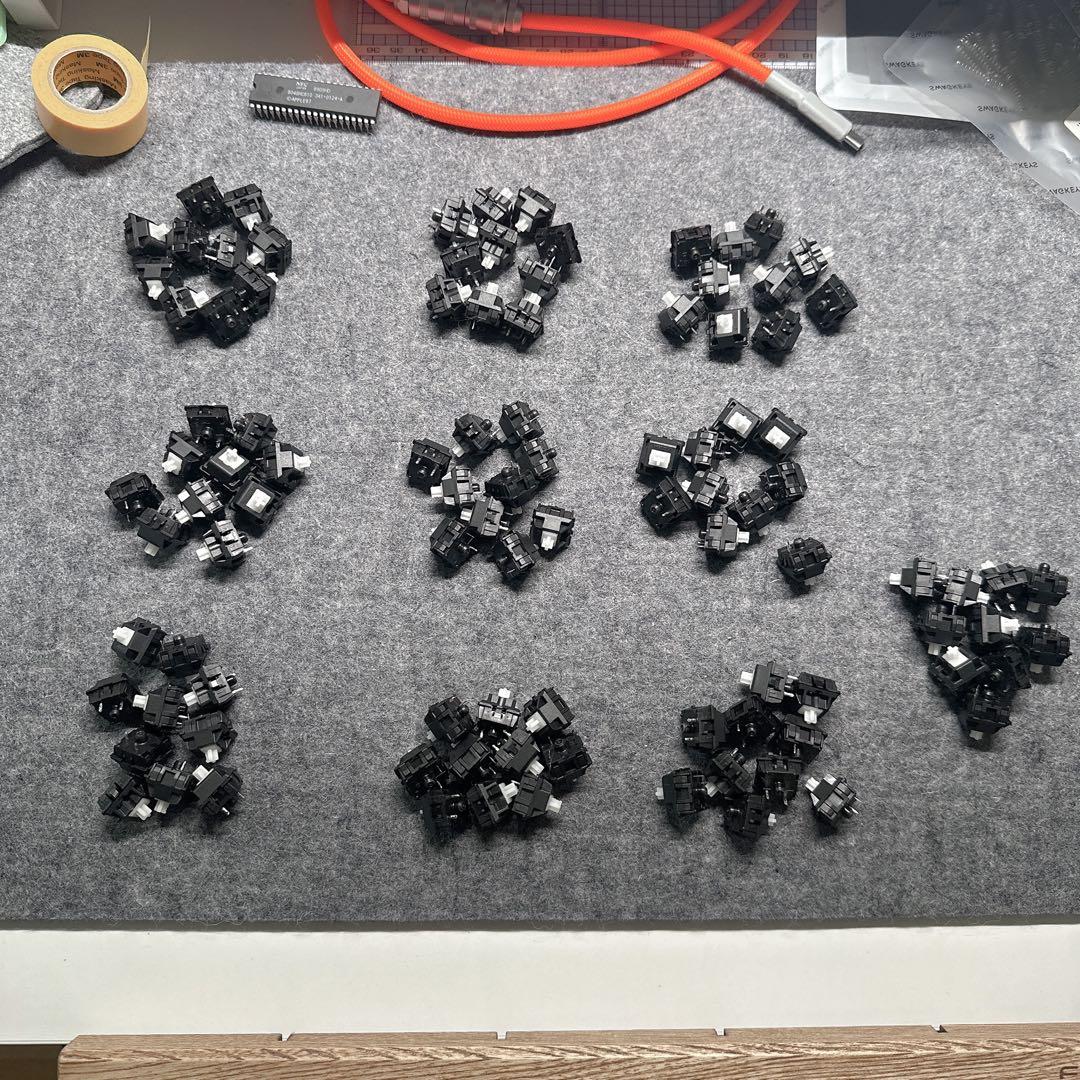 Cherry MX Clear軸 3pin 100個【おまけ付属】