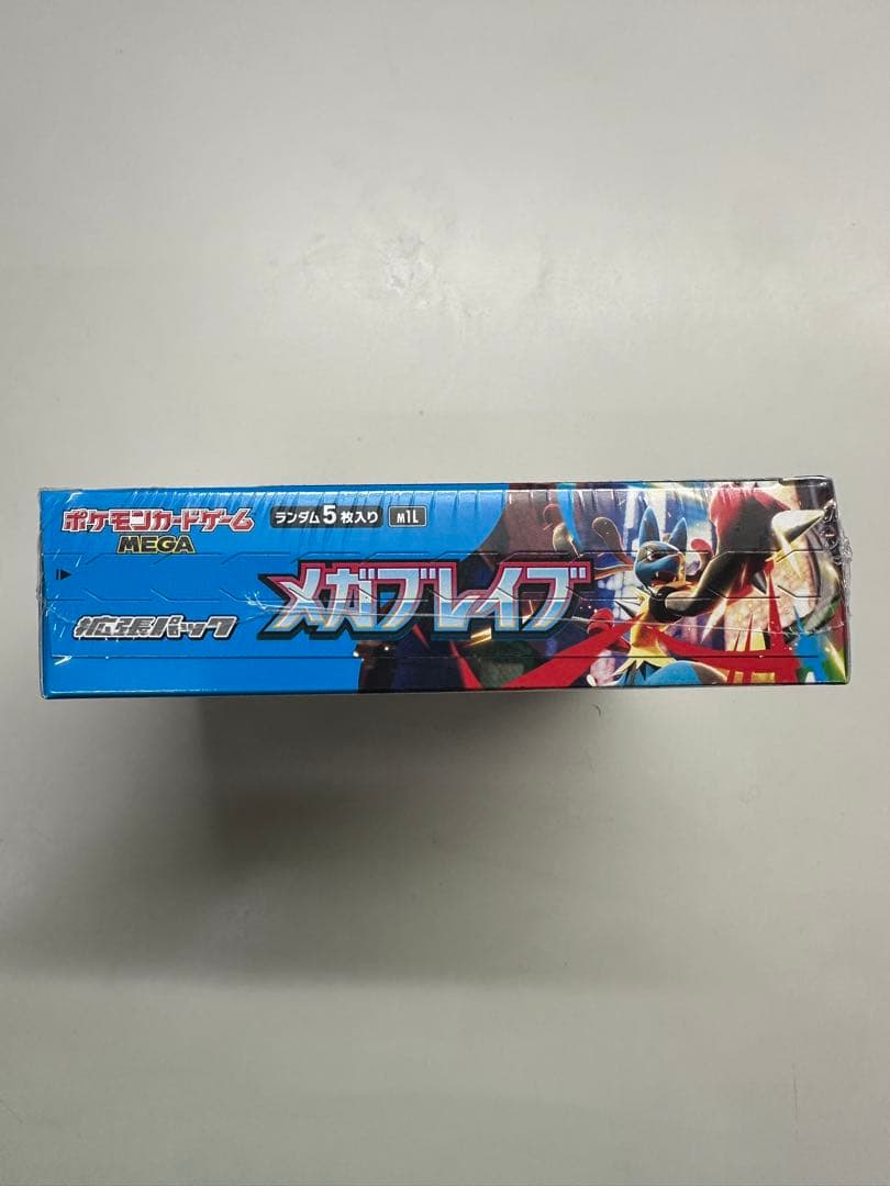 新品、未開封 ポケモンカードゲーム メガブレイブ シュリンク付き1BOX