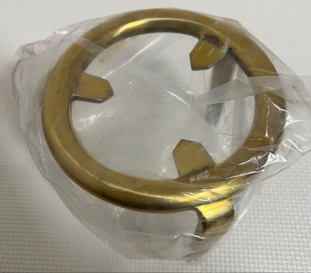 【未使用品】五徳 特製三本足五徳 灰ならし 火鉢 囲炉裏 レトロ