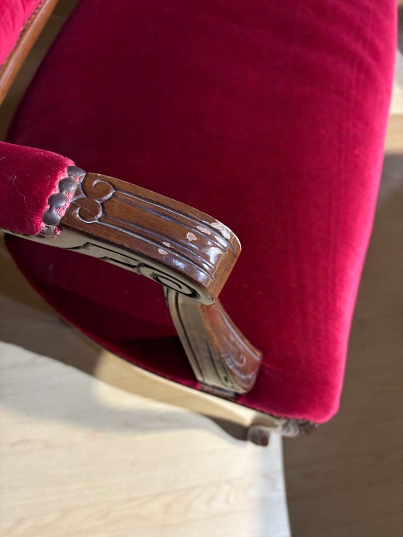 ※1/31まで限定　 イタリア製　ヴェローナクラシック　モケットソファ　2人掛け