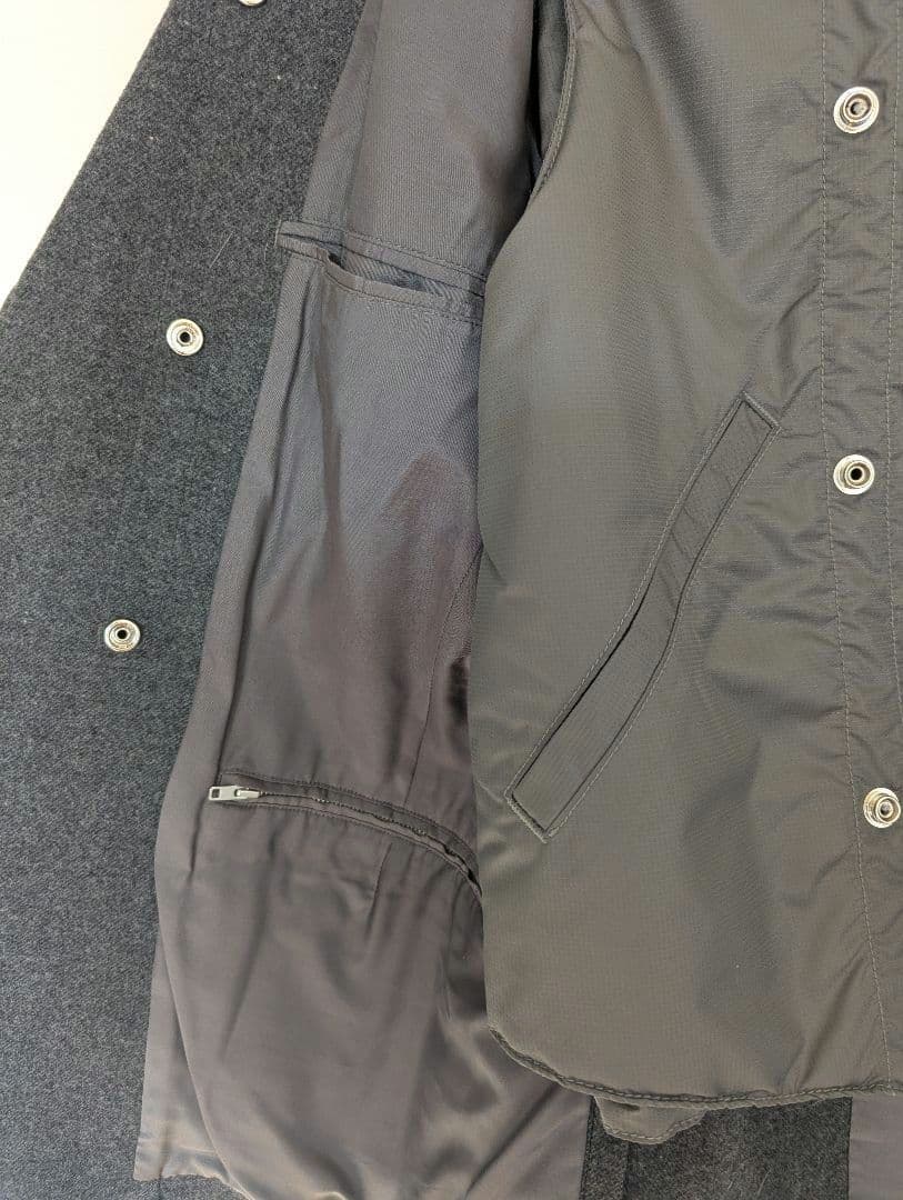 キャプテンサンシャイン ウールフランネルジャケット 36 ベスト付き