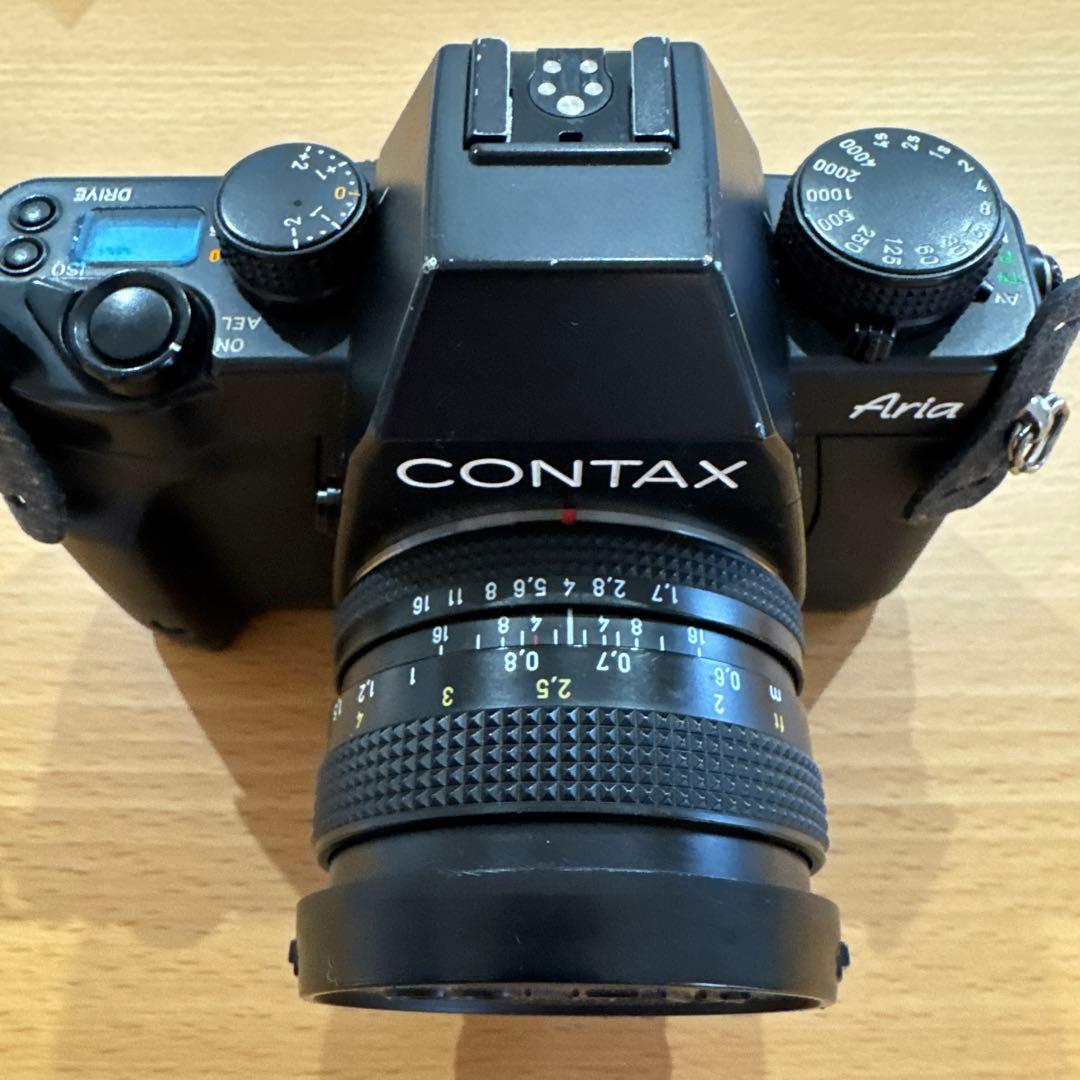 CONTAX Aria carlzeiss50mm F1.7+フィルム3本
