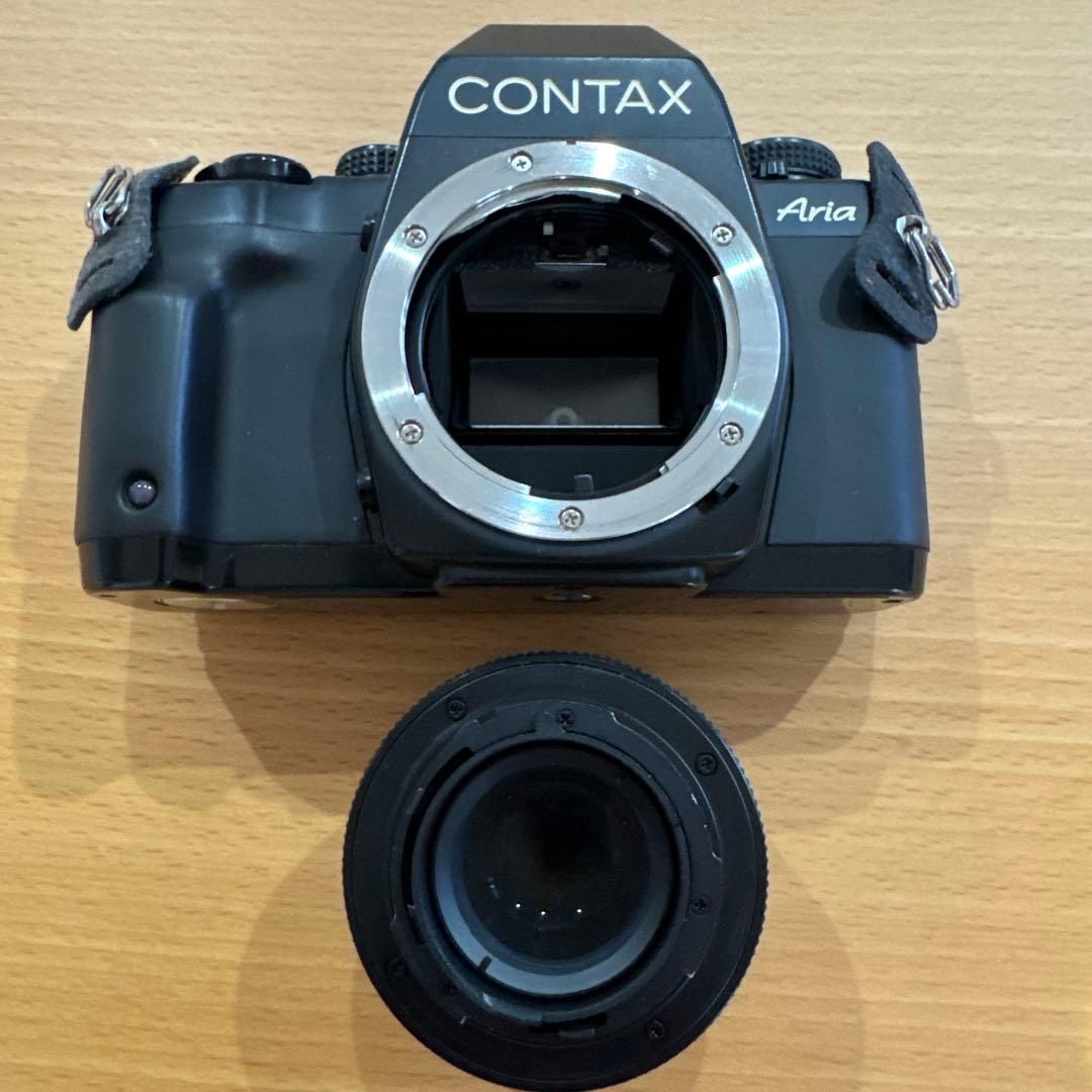 CONTAX Aria carlzeiss50mm F1.7+フィルム3本