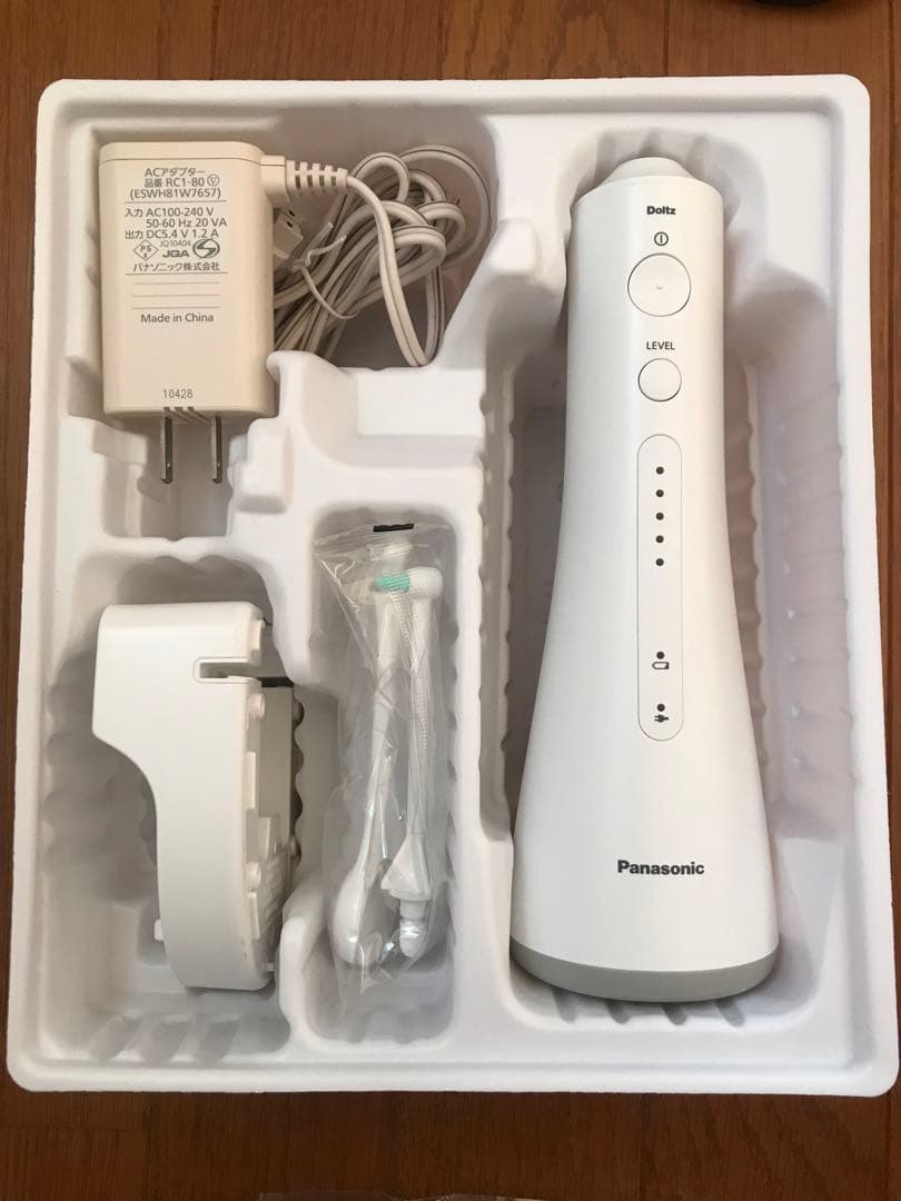 パナソニック ジェットウォッシャー ドルツ EW‐DJ54‐W 電動歯ブラシ