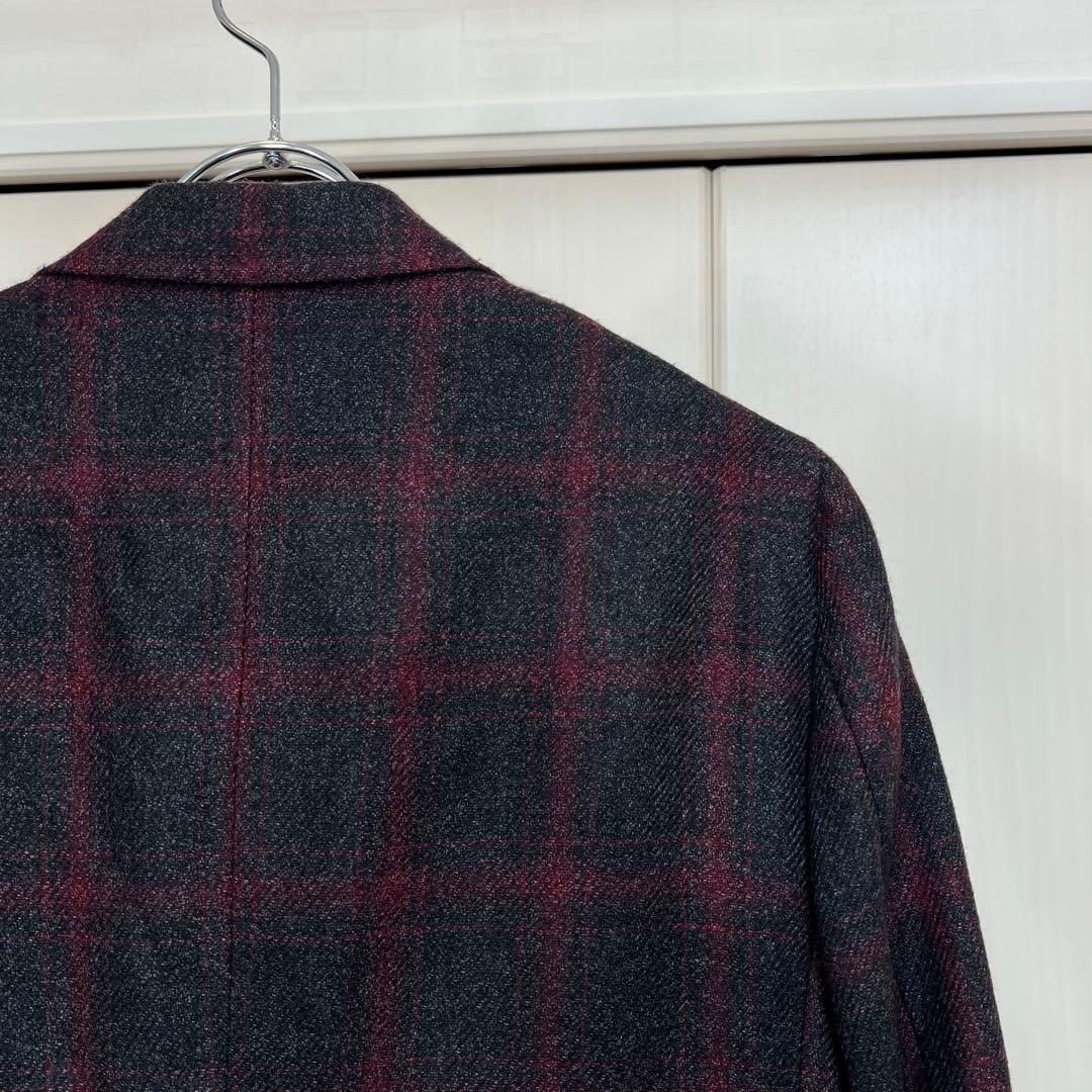 ISAIA 2022 CORTINA チェック ジャケット 美品 46