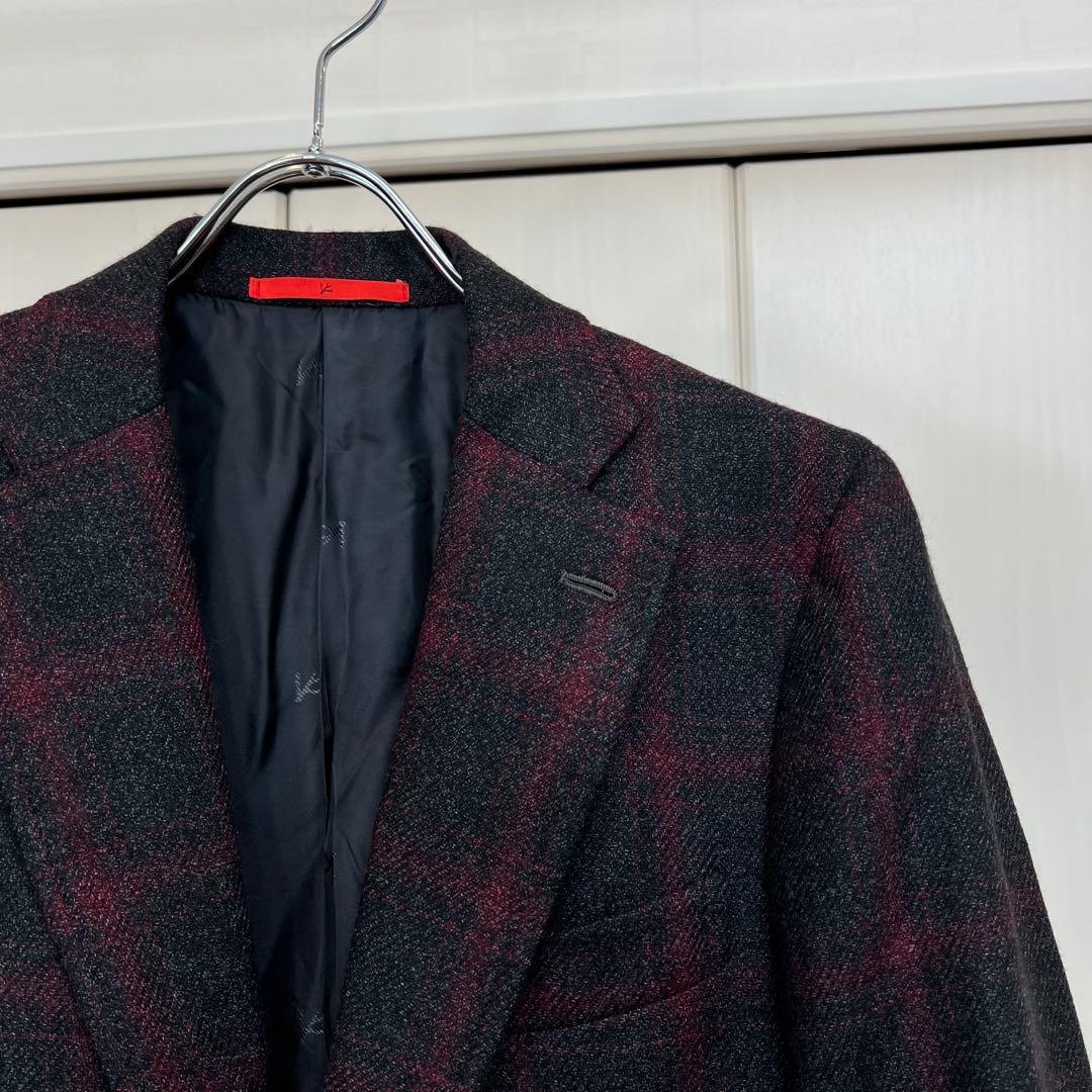 ISAIA 2022 CORTINA チェック ジャケット 美品 46
