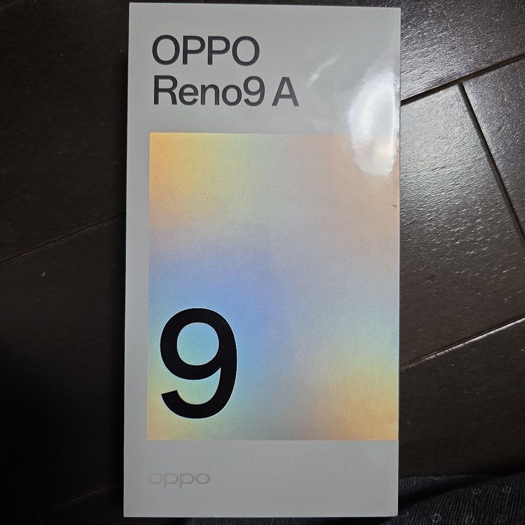 【新品未開封未使用品】OPPO Reno9 A ナイトブラック 128GB