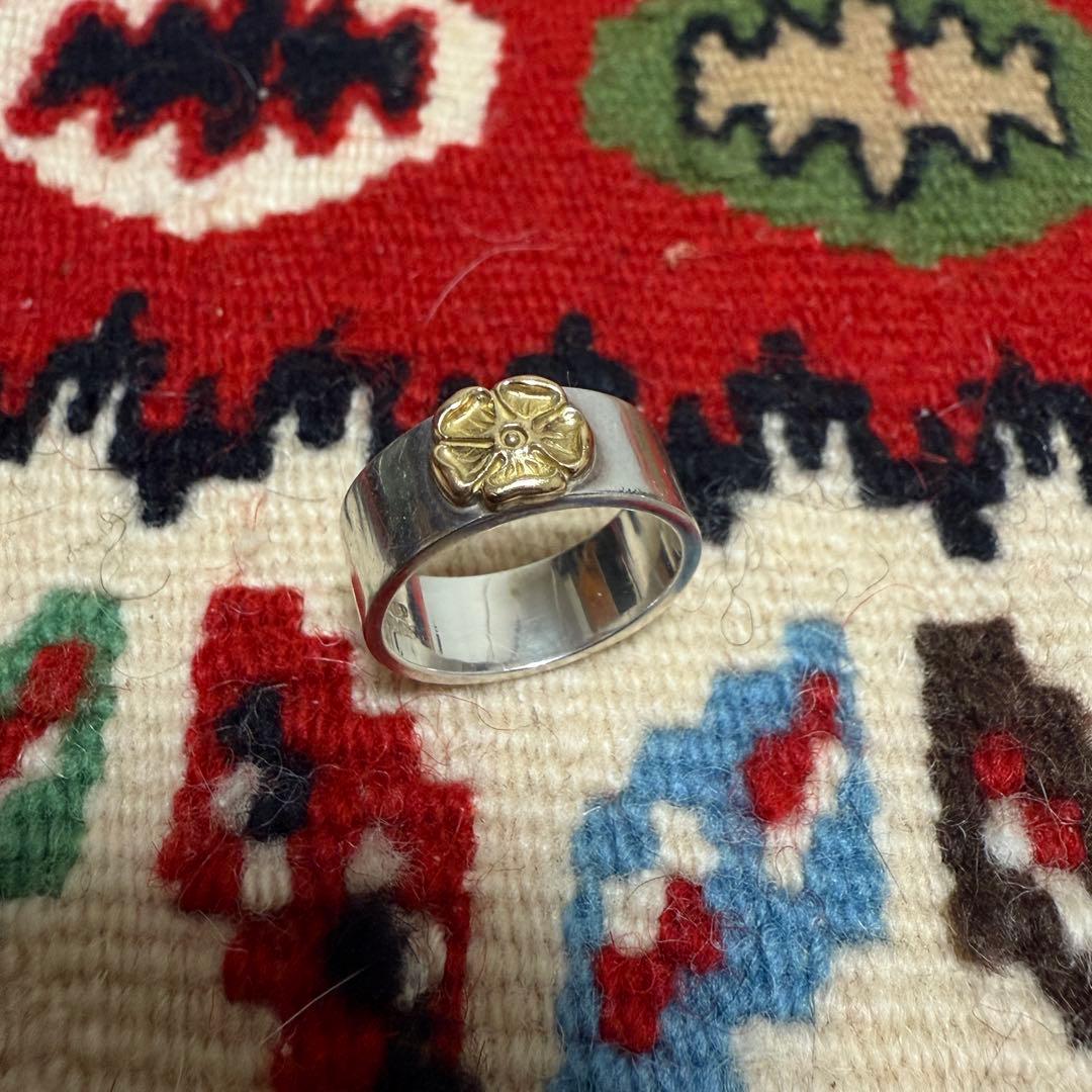 TADY&KING k18メタル平打リング　17 号