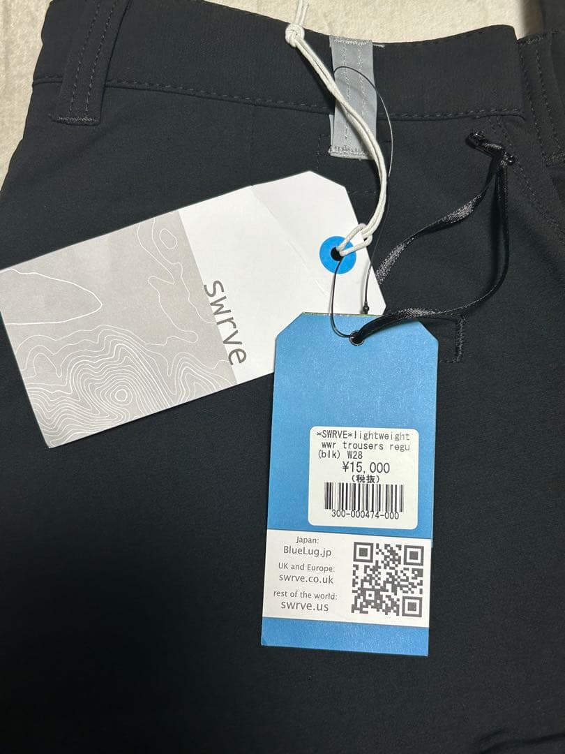 新品未使用　SWRVE lightweight wwr trousers