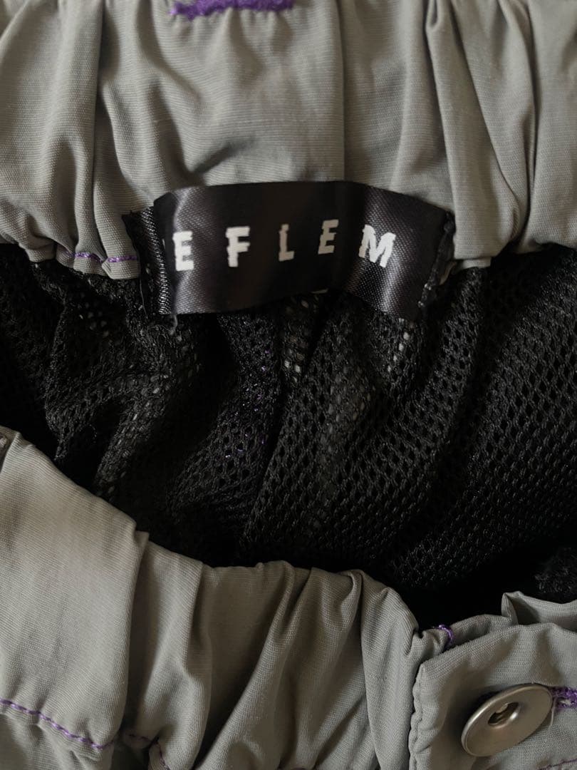 REFLEM レフレム セパレート ワイド アジャスター パンツ グレー