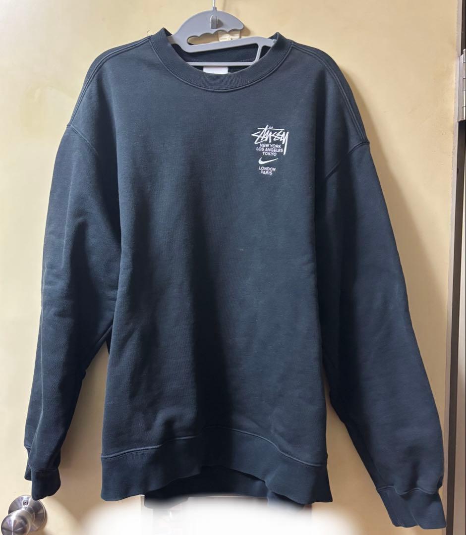 STUSSY × NIKE◎ストックロゴ スウェット　Mサイズ