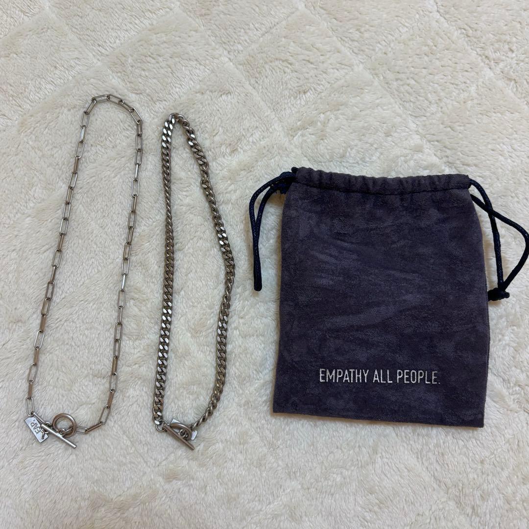 花村想太 コラボ ネックレス EMPATHY ALL PEOPLE.