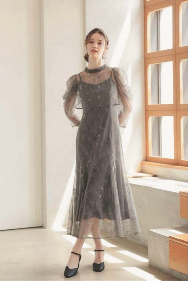 Dorry doll ドリードール　ボレロレイヤーレースドレス　ワンピース