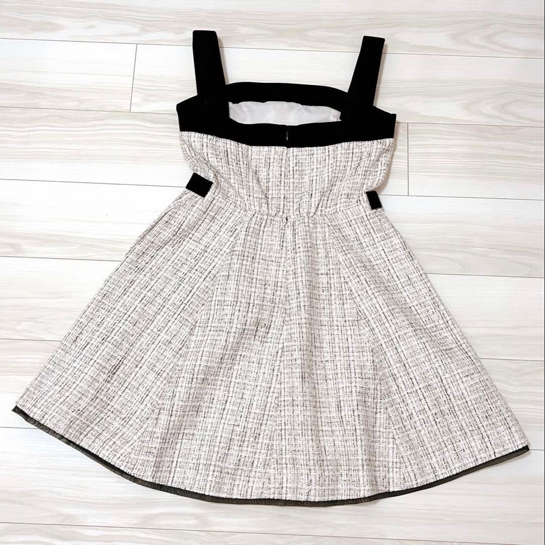 ワンピース Herlipto Margaux Tweed Mini Dress M