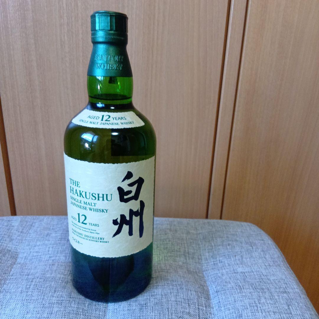 サントリー 白州１２年シングルモルトウイスキー箱なし700ml４３%