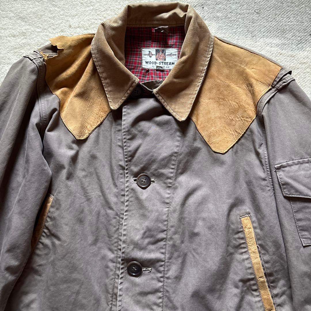 希少！【WOODSTREAM】50s ウッドストリーム　ハンティングジャケット