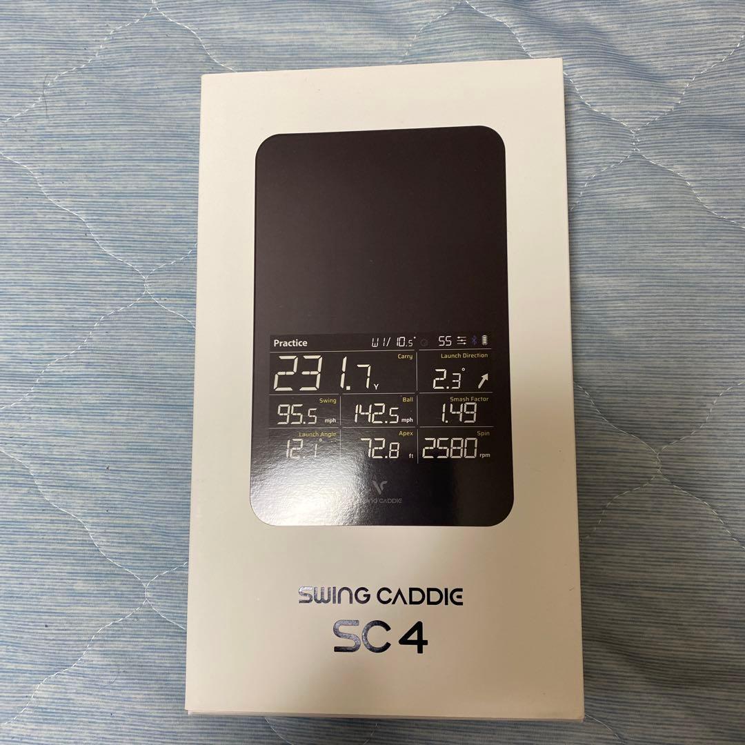 A*d様 美品‼️ボイスキャディ SC4 スイングキャディ 弾道測定器　➕専用ポ
