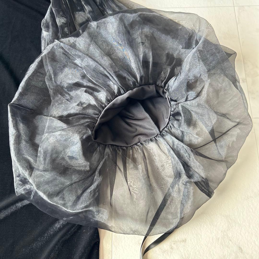 人気完売✨SANSeLF サンセルフ シースルーボリュームパフドレス ゆったり