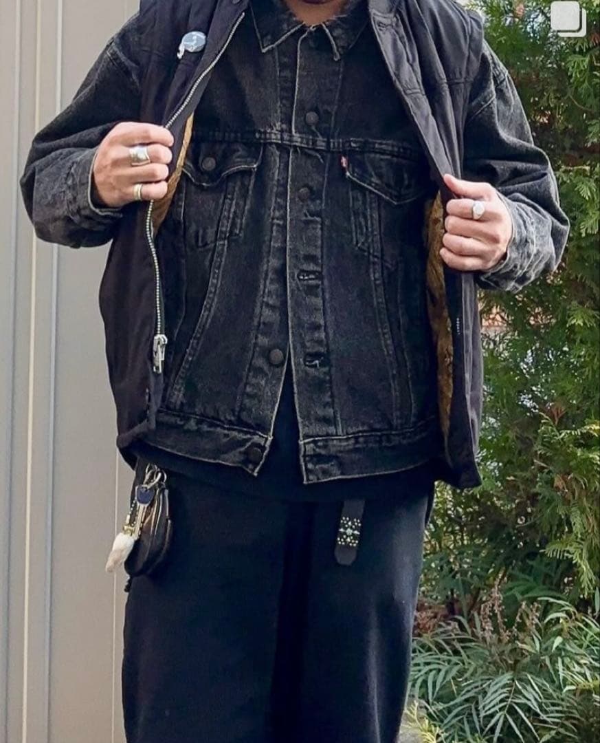 【Special】Levi's 70507 ブラックデニムジャケット USA製