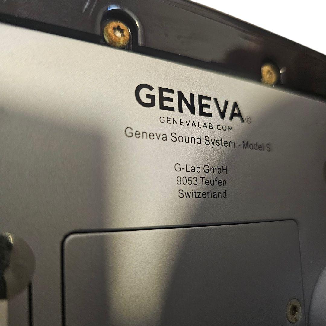 GENEVA スピーカー　SOUND SYSTEM Model S ブラック