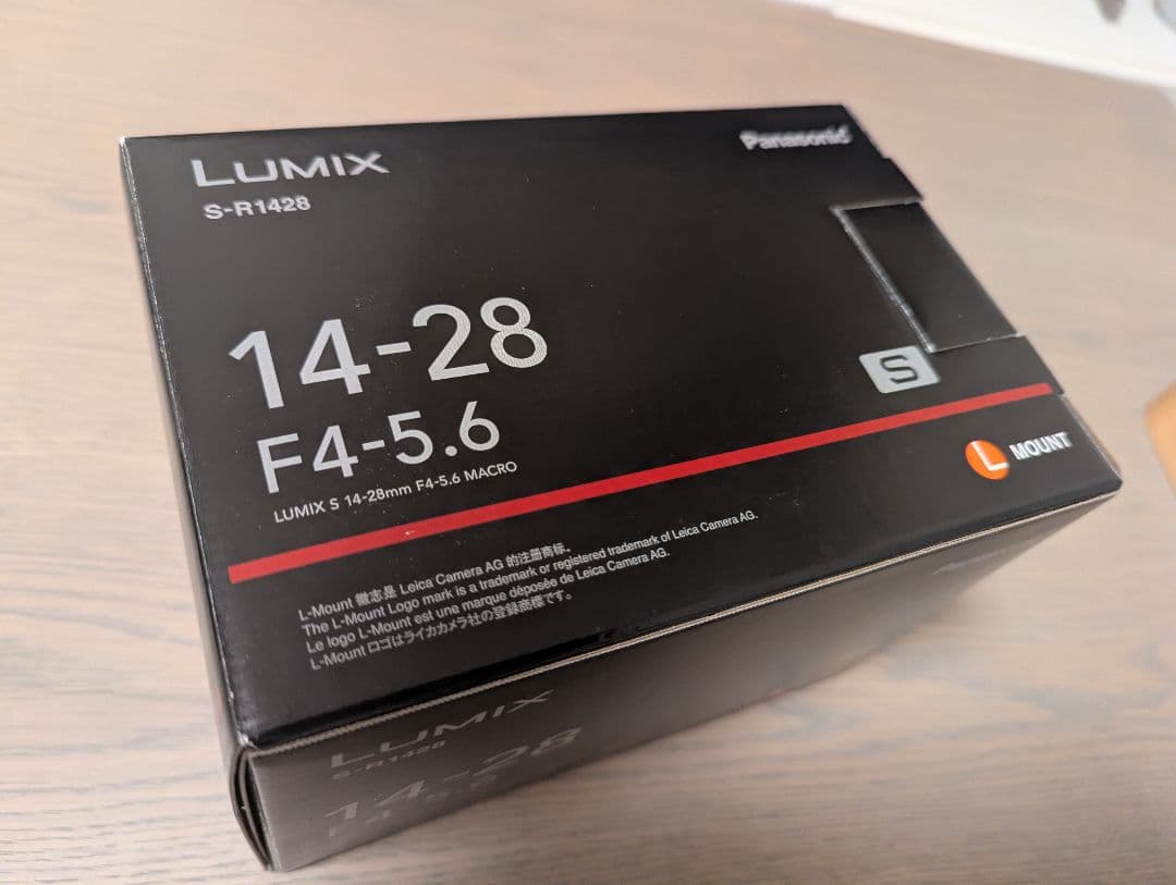 【美品】LUMIX S 14-28mm F4-5.6 MACRO 箱付き
