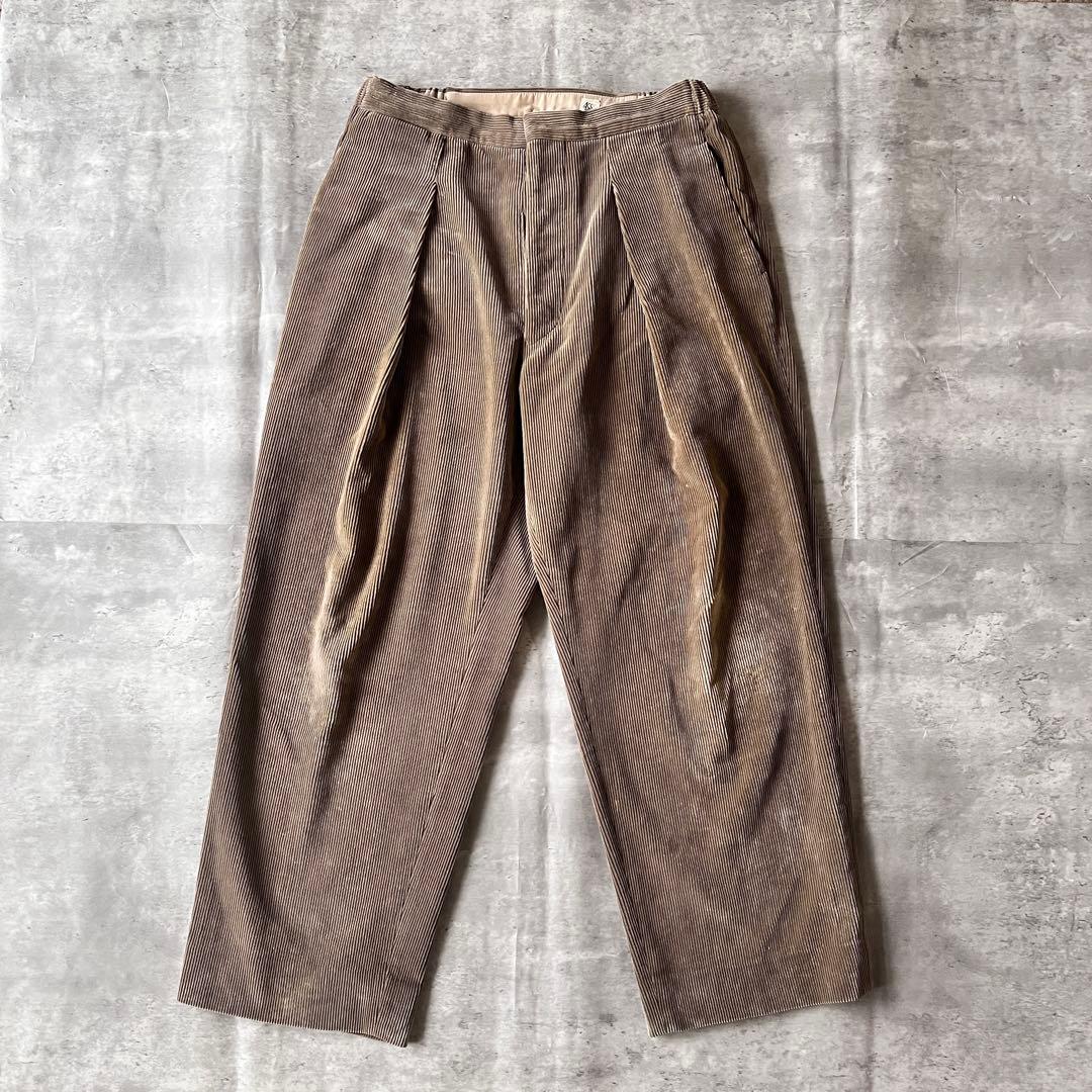 KAPTAIN SUNSHINE Easy Trousers Mコーデュロイ
