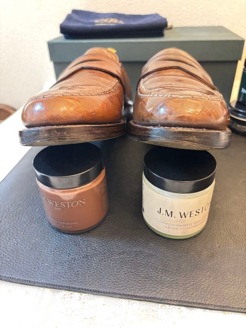 Ralph Lauren ラルフローレン(クロケット製) コードバン ローファー