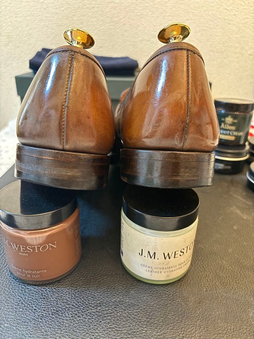 Ralph Lauren ラルフローレン(クロケット製) コードバン ローファー