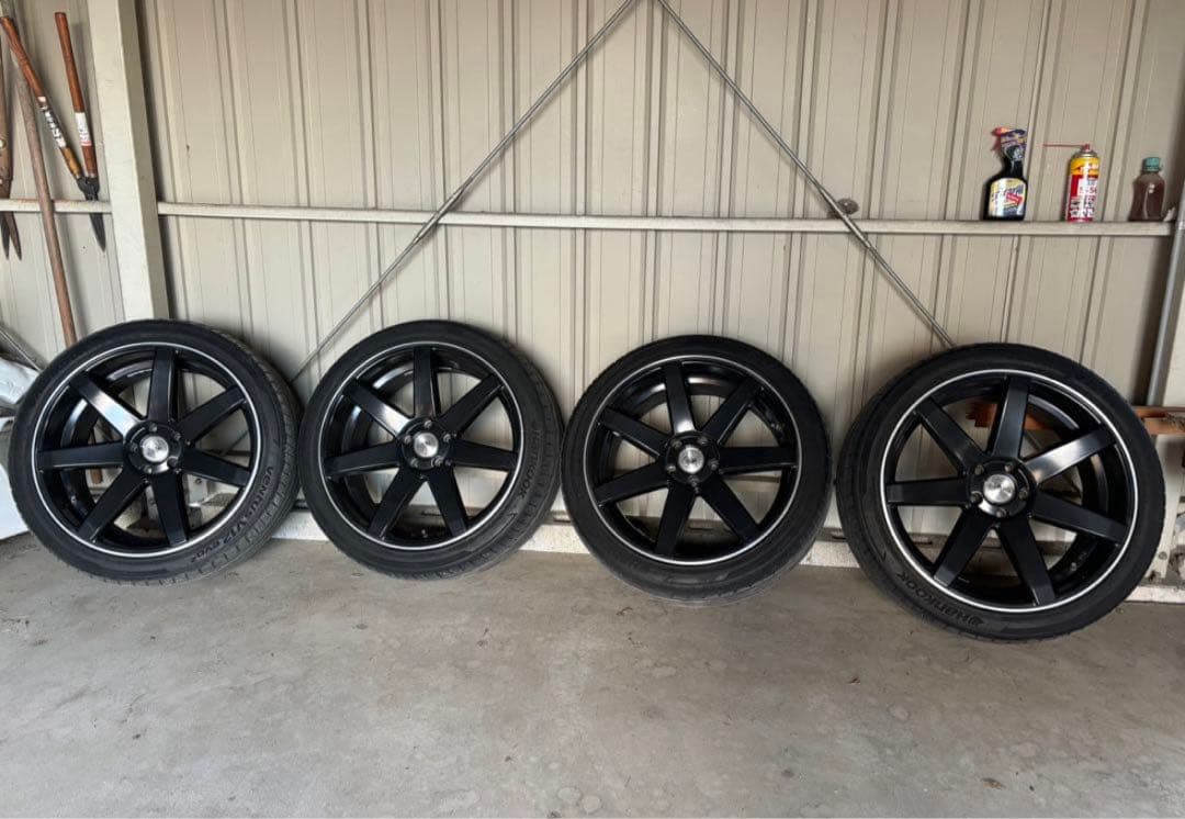 ちーのさん専用20インチ ホイールセット シルクブレイズ　4本　4/4