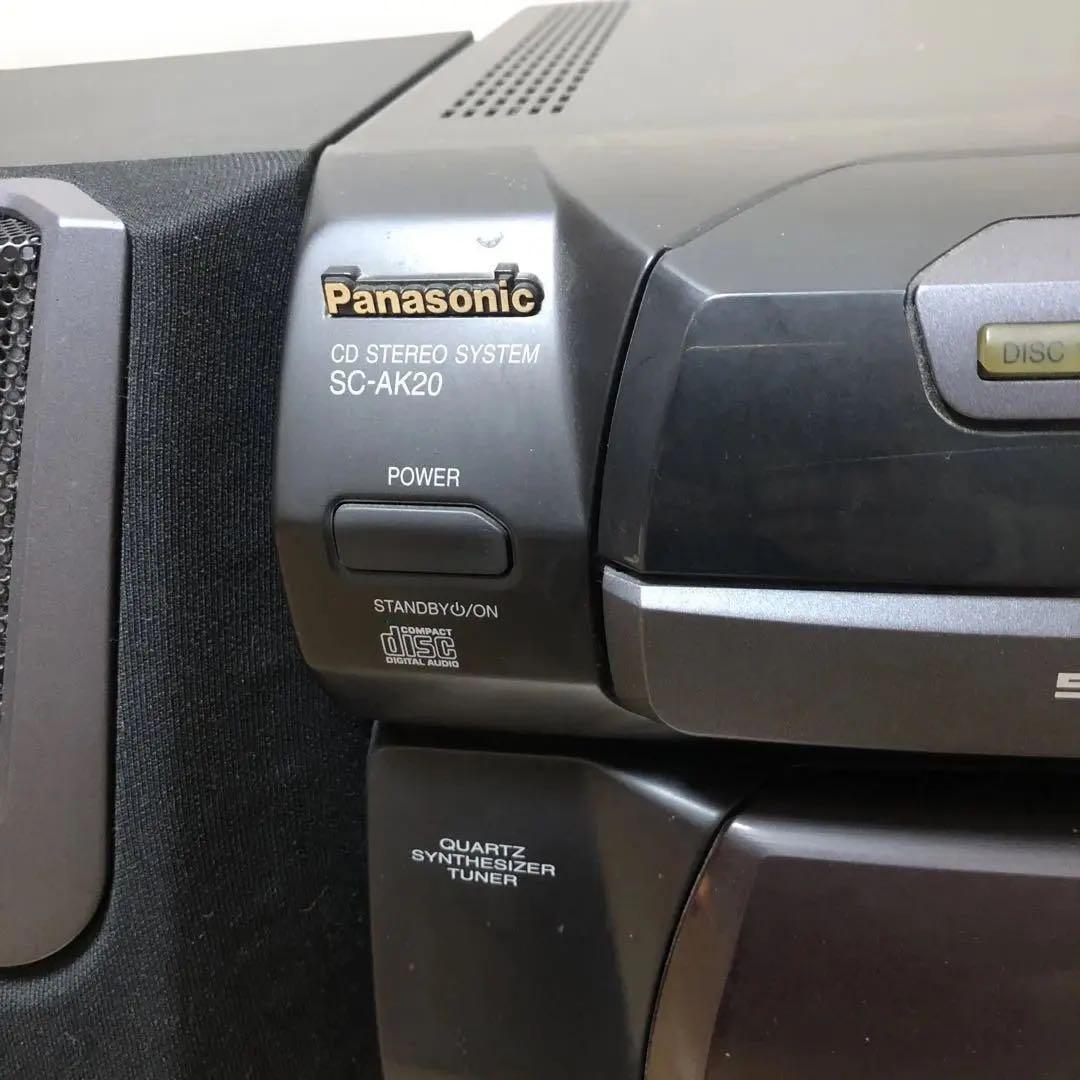 Panasonic マッシュ SC-AK20 5チェンジャー　CDコンポ