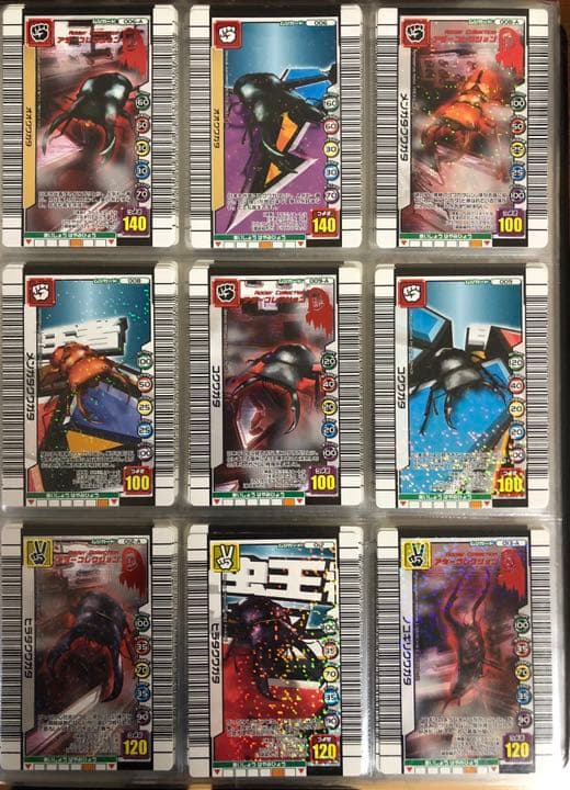 ムシキング　3億枚突破記念バージョン　ノーマル虫、アダー　フルコンプ　58枚