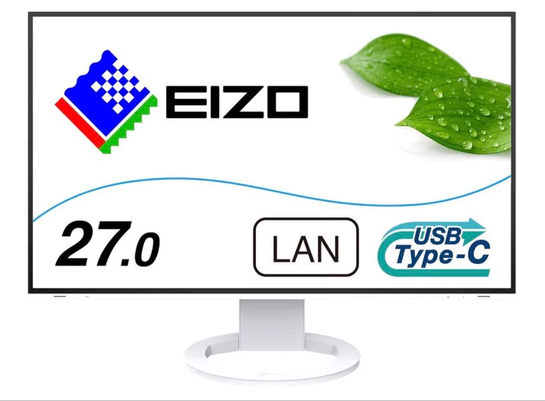 EIZO PCモニター FlexScan EV2795-WT（27型WQHD）